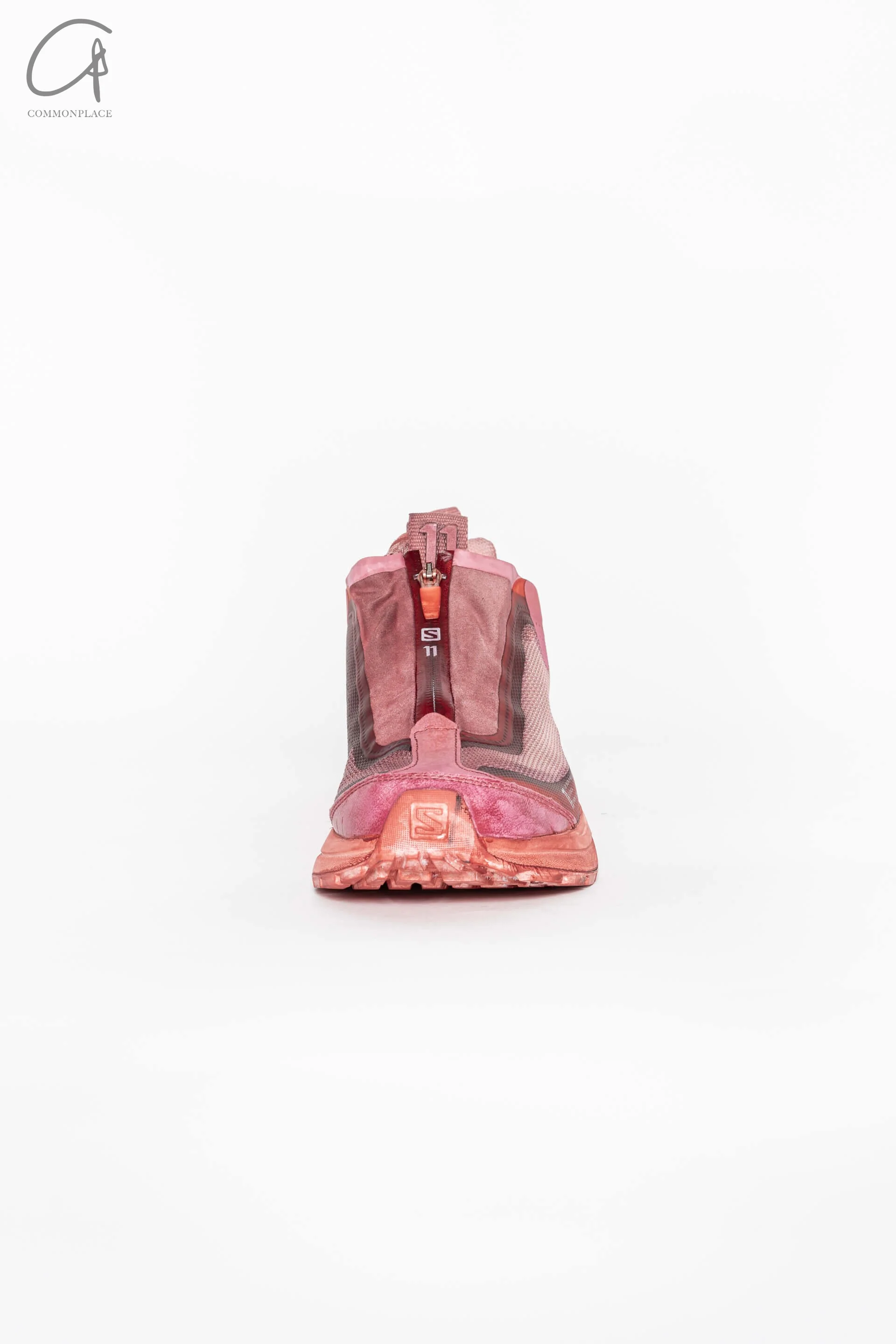 11 BORIS BIDJAN SABERI sneakers BAMBA2 LOW 11XS dyed pink P1167 - Image 8