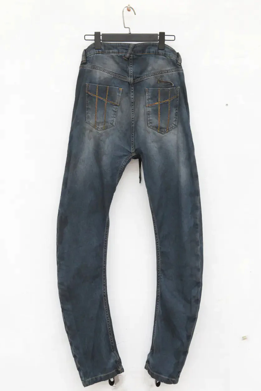 11 By Boris Bidjan Saberi P1 Jeans P1 F-1427 Blue MEN - Image 3