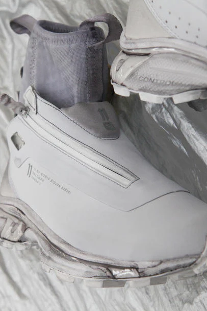 11 by boris bidjan saberi White Sneakers BAMBA3 11xs Pure White MEN P119 - Image 2