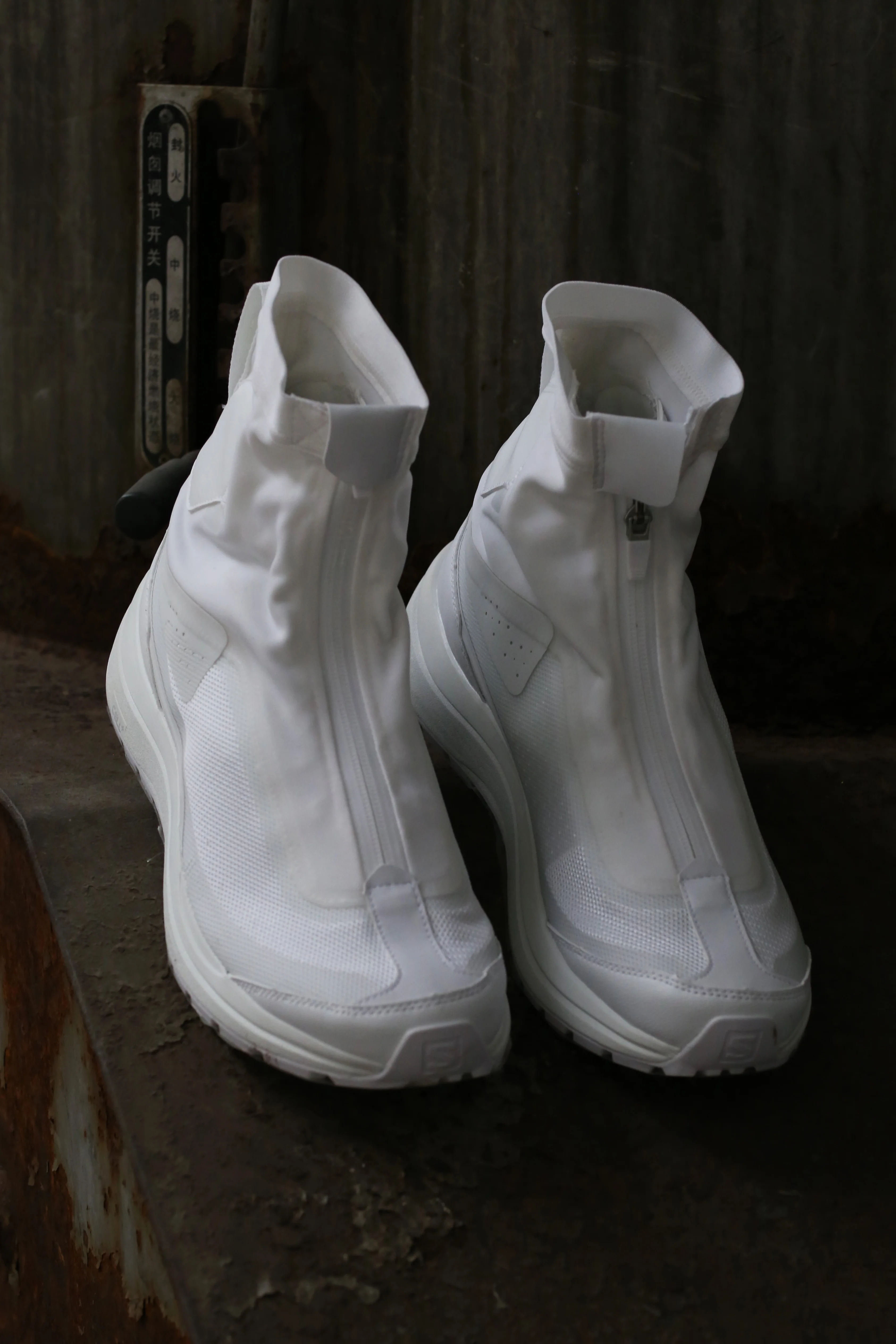 11 by boris bidjan saberi BAMBA2 High-top shoes Full range Extremely comfortable Good ductility Slightly increased height Made in Germany BABAS2HIGH-BAI White P1122 - Image 5