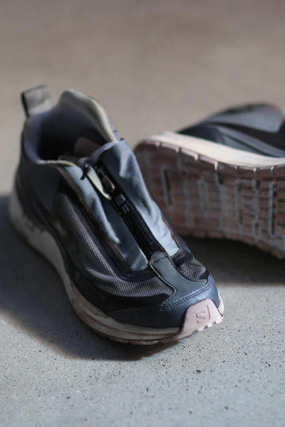 11 By BORIS BIDJAN SABERI BAMBA2 MID 11xSG Grey Sneakers MEN P1167 - Image 4