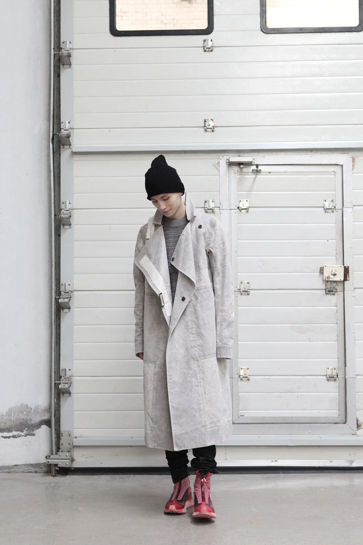 11 By BORIS BIDJAN SABERI Dyed Gum Red High Bang Sneakers BAMBA2 HIGH 11*S P1122 - Image 12