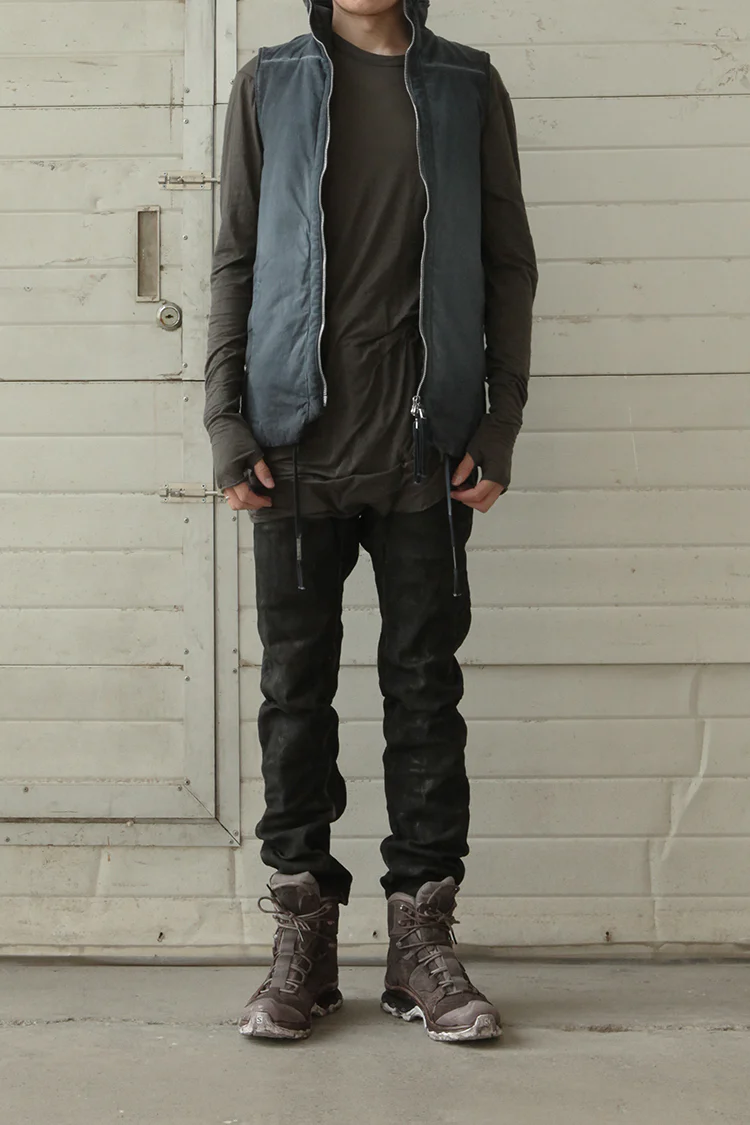 11 by boris bidjan saberi Hand-dyed high-top sports shoes series Very comfortable to wear Slightly increased height Made in Germany BOOT2-XIU Rust color P111 - Image 7