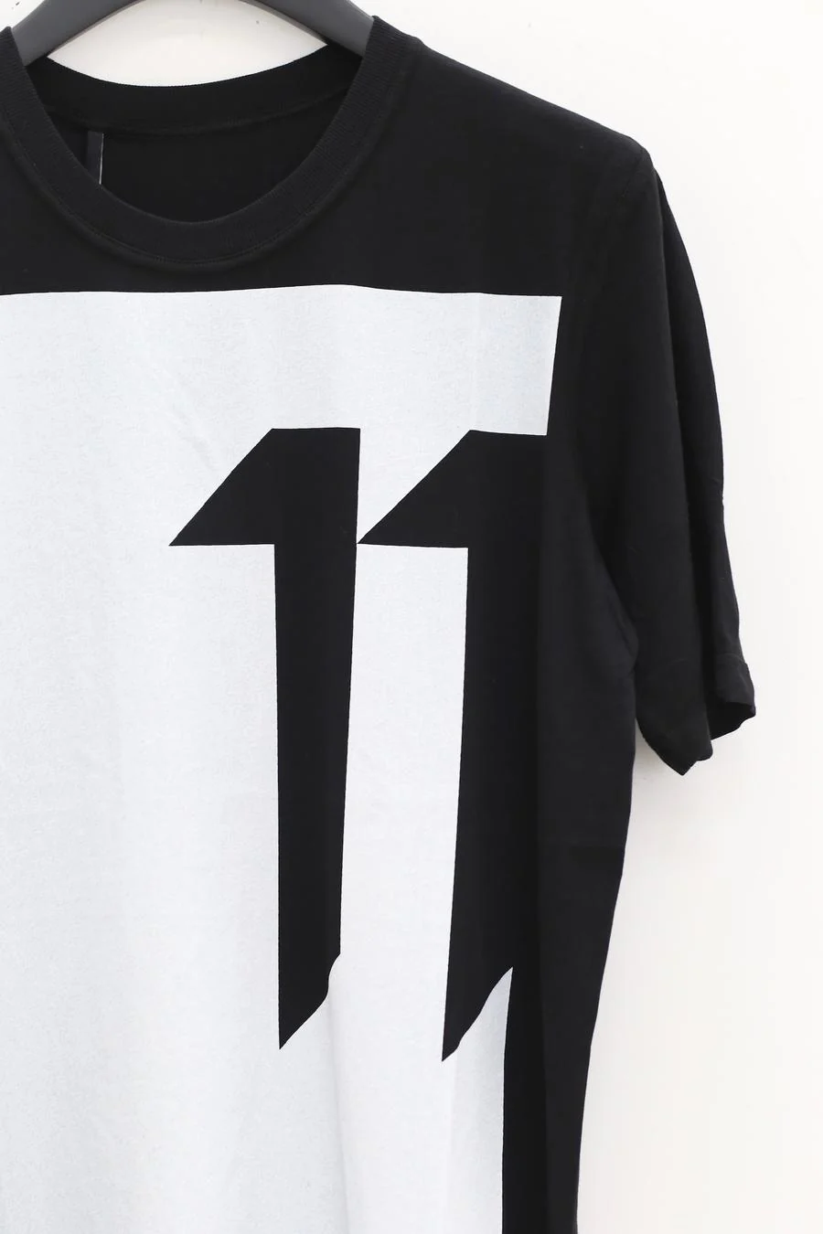 11 by boris bidjan saberi Short Sleeve T-Shirt SS22 TS5 F1101 Black - Image 5