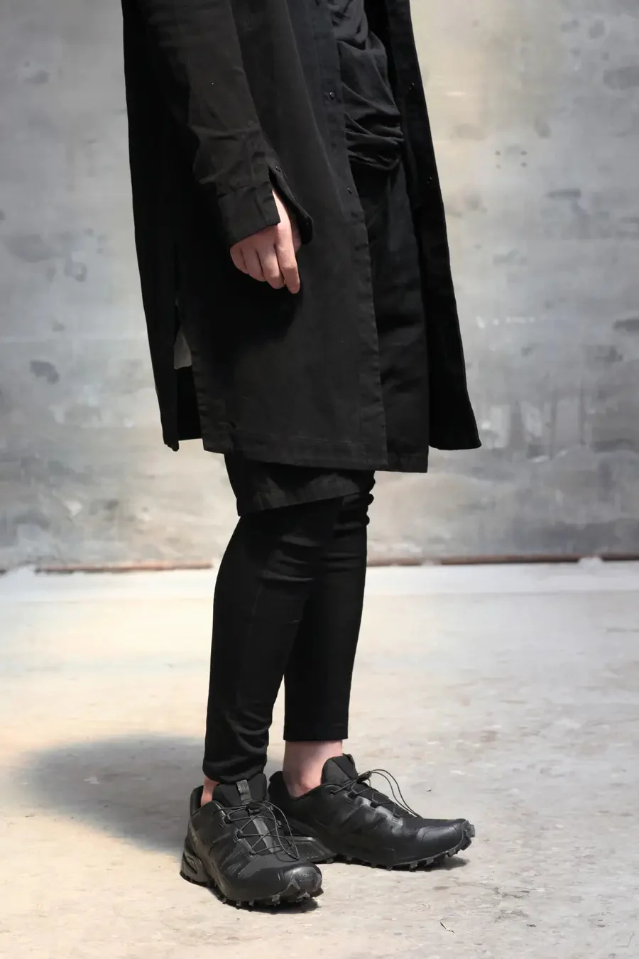11 by boris bidjan saberi (sports shoes) oil dyed black BAMBA1 11XS SPEEDCROS S3 SIN MATERIAL C10 P1162 - Image 4