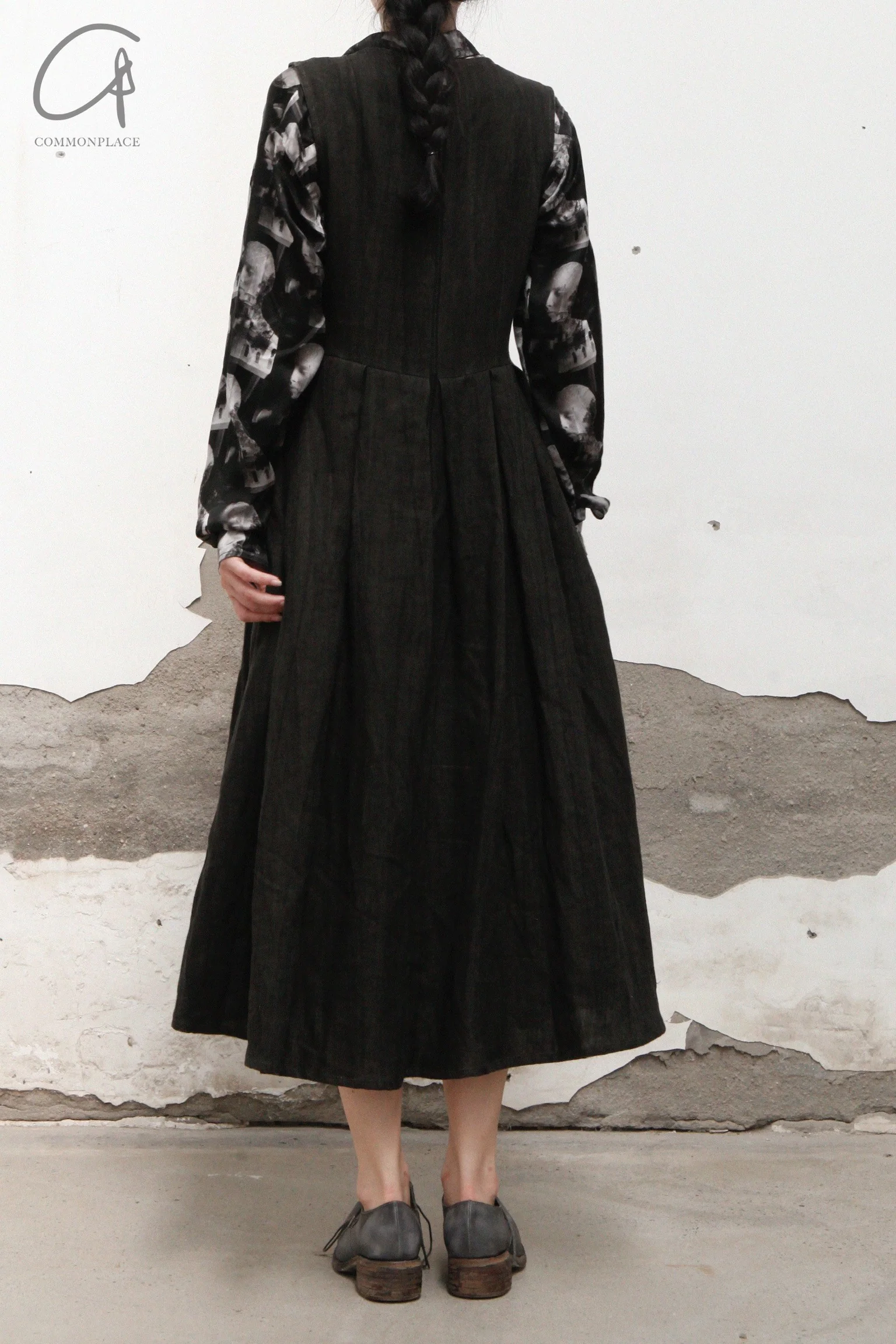 A DICIANNOVEVENTITRE LINEN DRESS 3219A 120S - Image 6