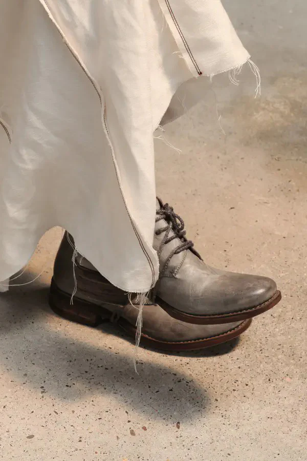 A DICIANNOVEVENTITRE (oil horse leather craft derby shoes) S17-S6 HIGH LONDON WO - Image 6