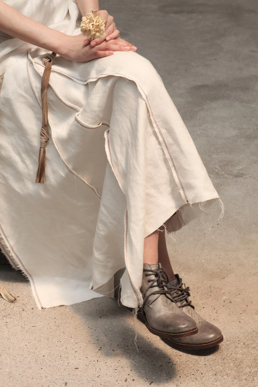 A DICIANNOVEVENTITRE (oil horse leather craft derby shoes) S17-S6 HIGH LONDON WO - Image 7