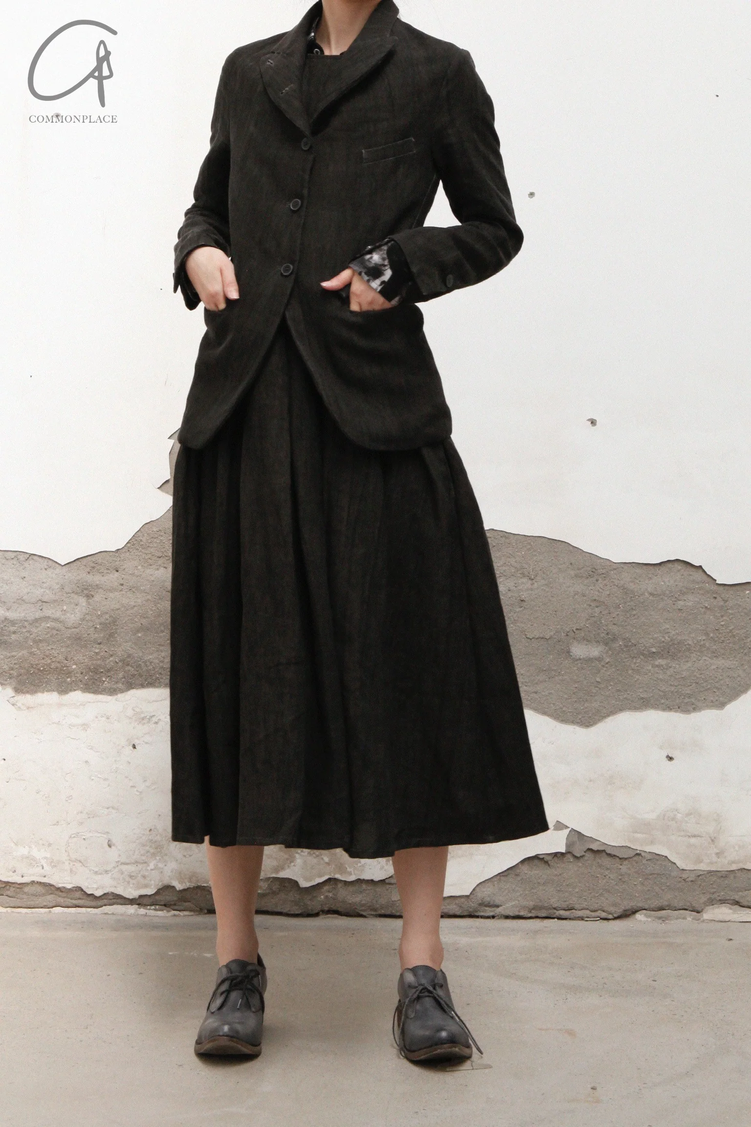 A DICIANNOVEVENTITRE Stand Collar Suit A1923-3219A 111-HEI - Image 2