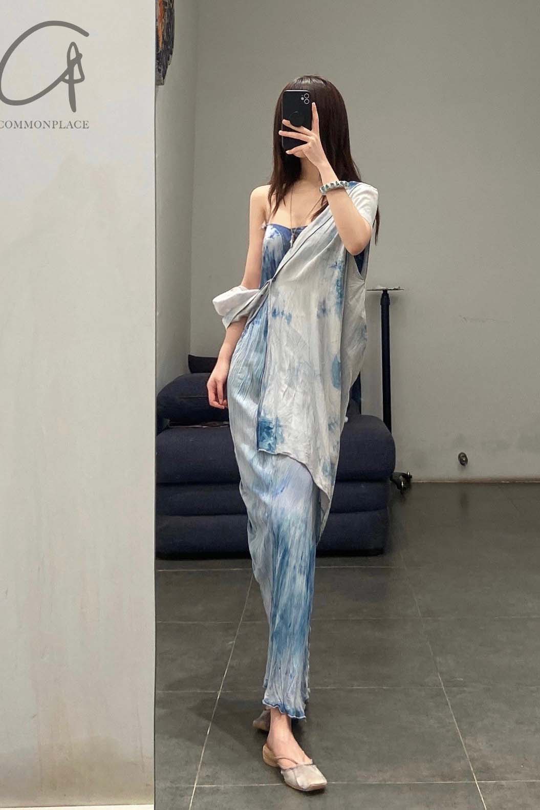 a research of elapsing beaded slip dress Z-7400 - Image 8