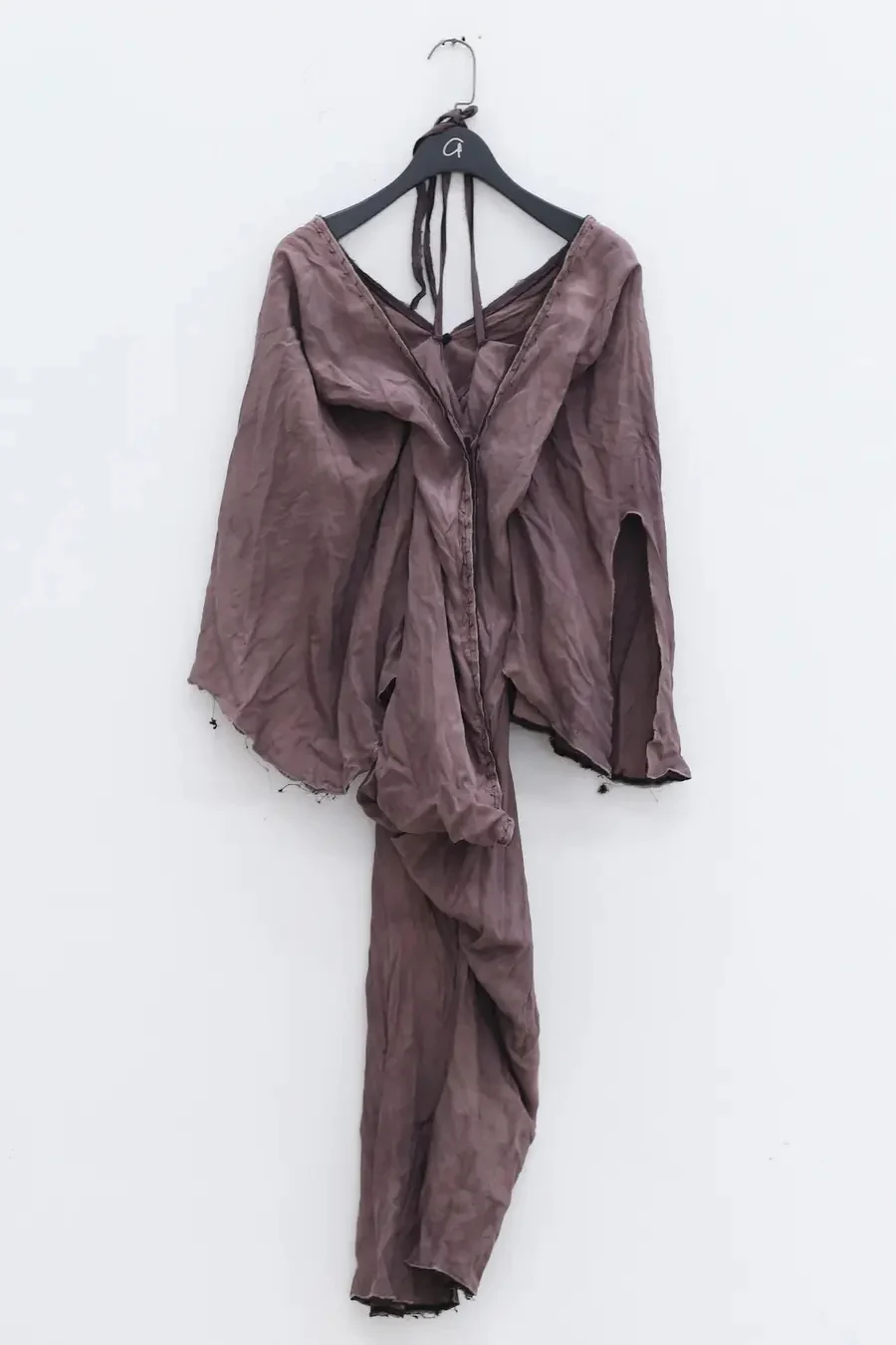 a research of elapsing dyed dress Z-7393 Purple - Image 6