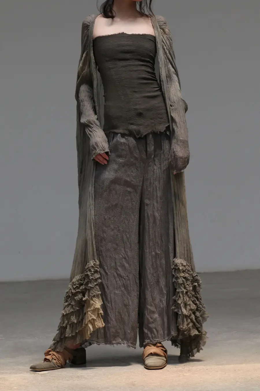 a research of elapsing (long cardigan) z-6605 - Image 2