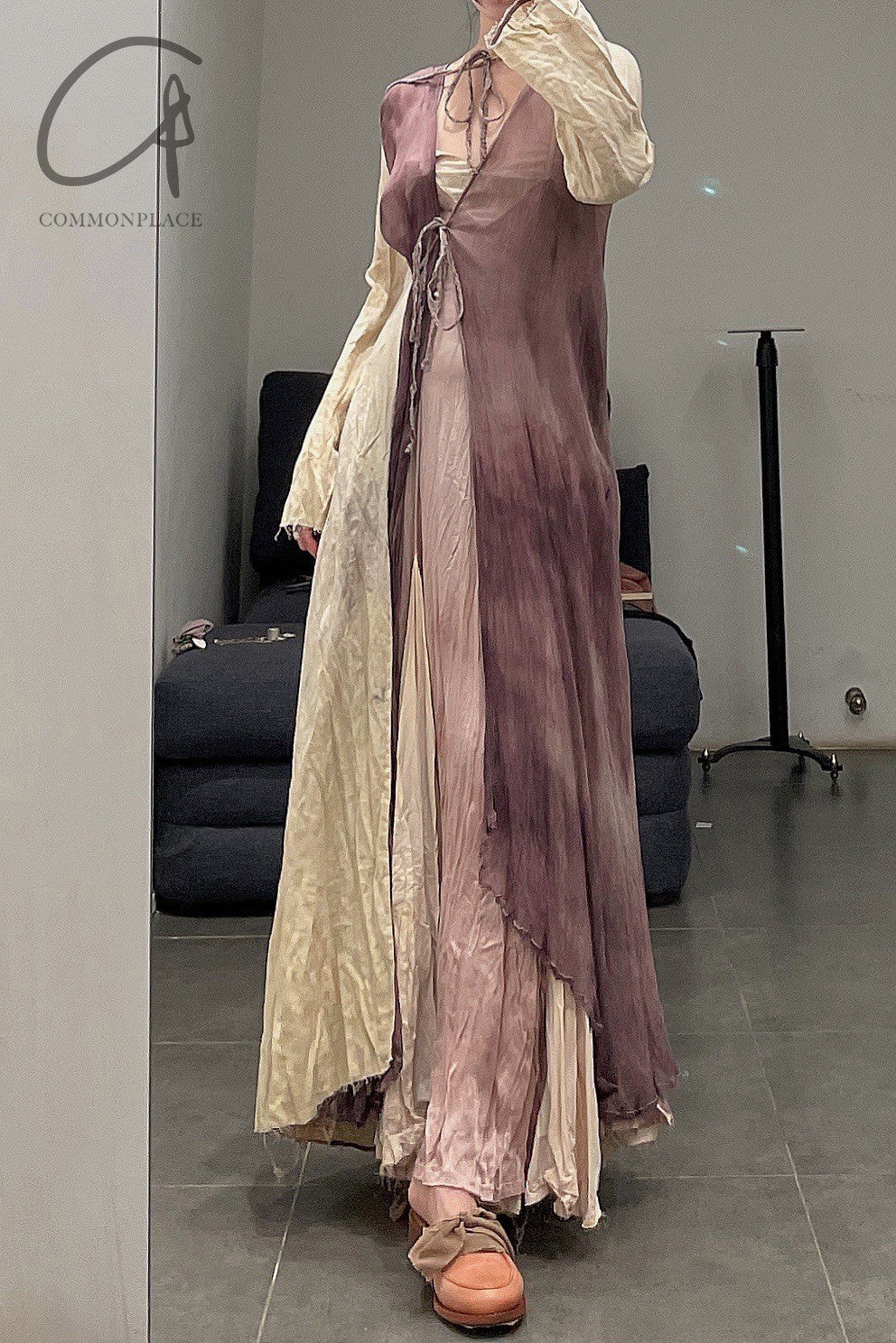 a research of elapsing tulle coat dress Z-6958 - Image 12