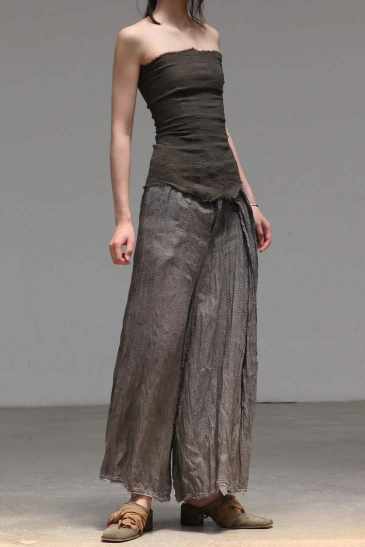 a research of elapsing (wide-leg pants) o18 - Image 3