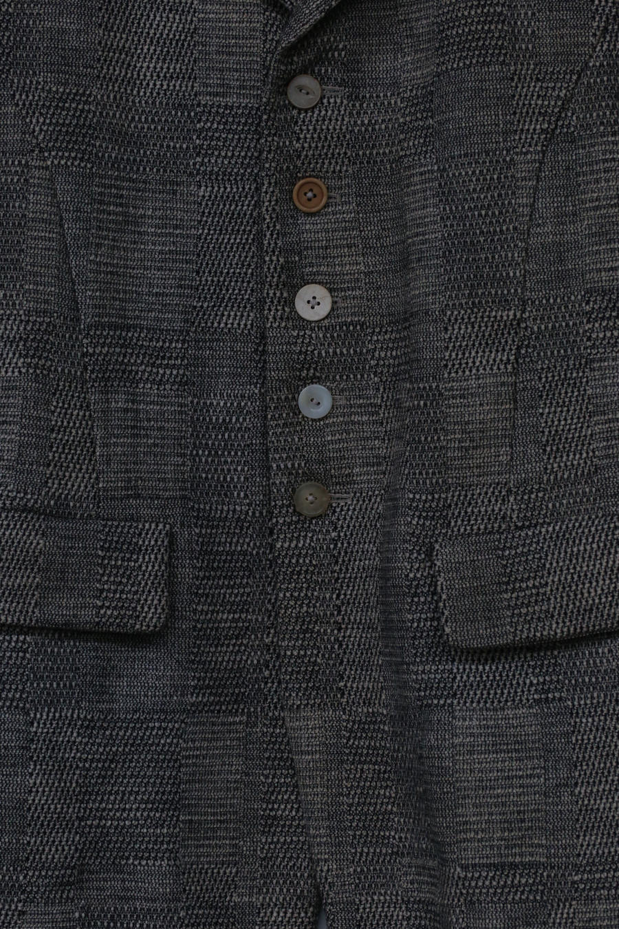 A Tentative Atelier 5 button double-sided jacquard check sports jacket A2122390 - Image 9