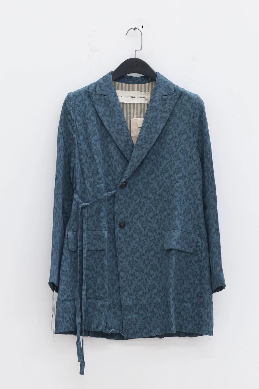 A Tentative Atelier Double Breasted Jacquard Jacket a2222309 - Image 8