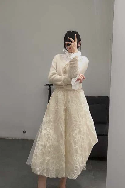 A Tentative Atelier Layered Skirt A2021573 - Image 3