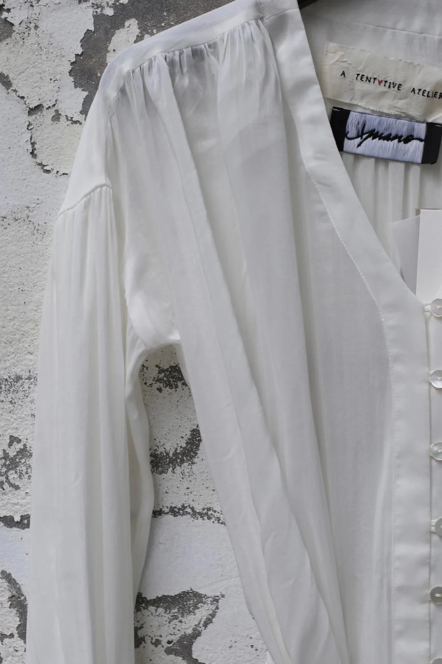 A Tentative Atelier Oversized Drape Dress P23237A02 - Image 2