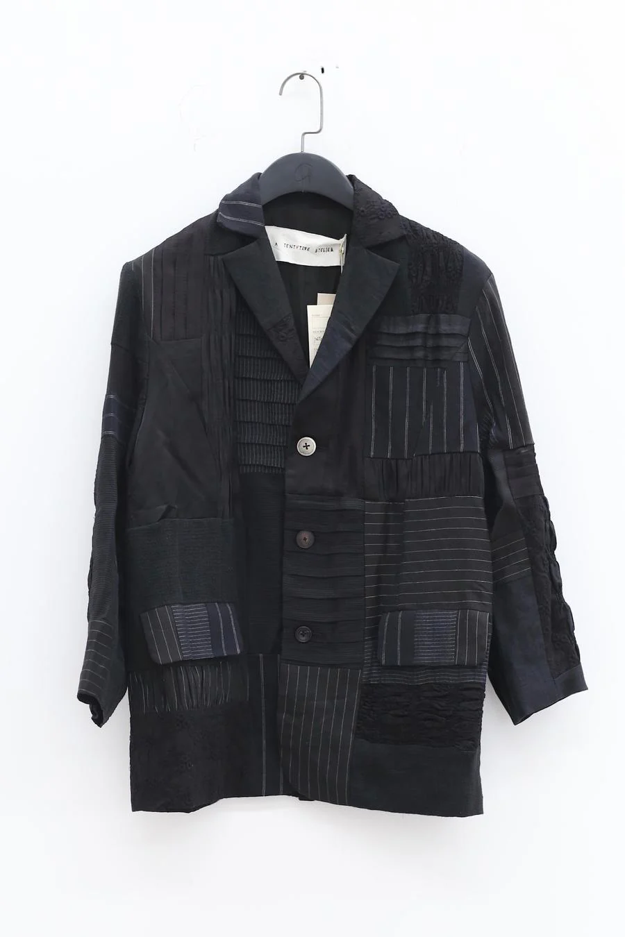 A Tentative Atelier Patchwork Oversized Jacket a2222338A - Image 8