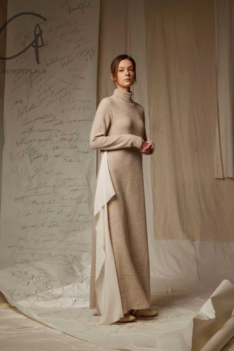A tentative atelier turtleneck lumbar knit dress A2223775 - Image 6
