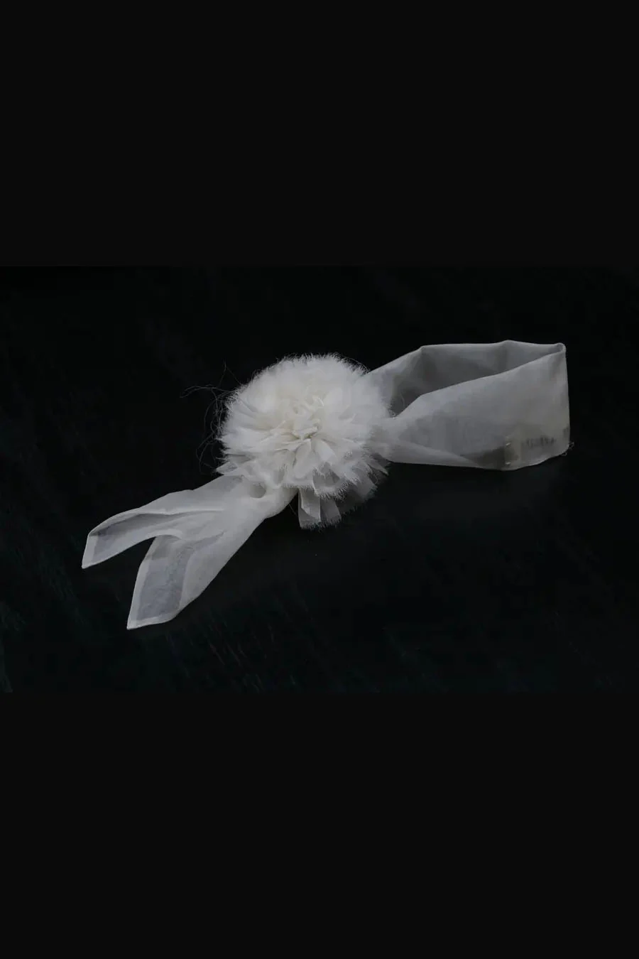 A Tentative Ateliera2121140 Organza Floral Tie