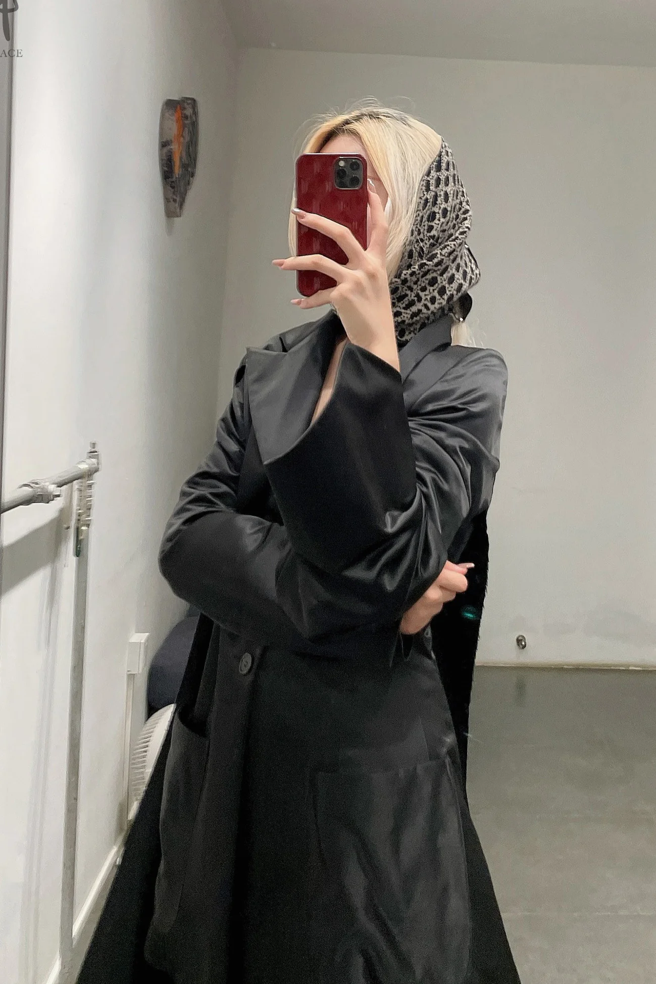 Aganovich (blazer) JK02 FEMME LAINE FROISSE - Image 23