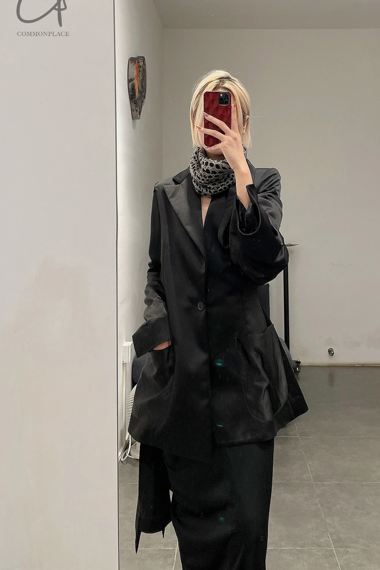 Aganovich (blazer) JK02 FEMME LAINE FROISSE - Image 24