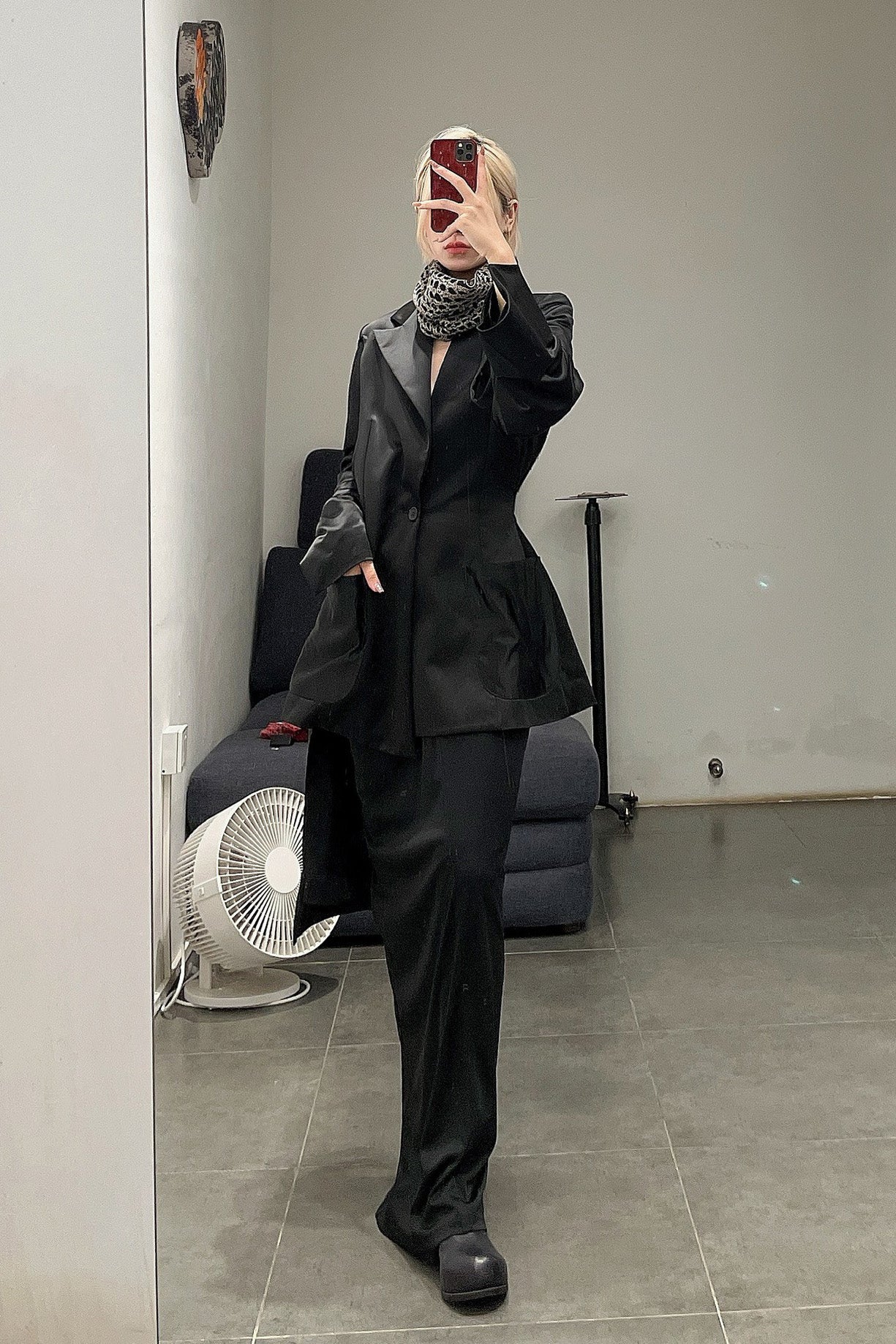 Aganovich (blazer) JK02 FEMME LAINE FROISSE - Image 28