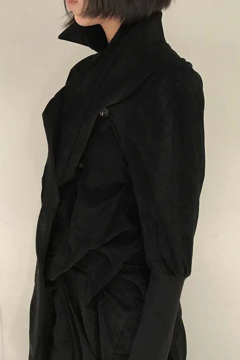 Aganovich (folded pleated dress) DR01 LIGHTVELVET - Image 2
