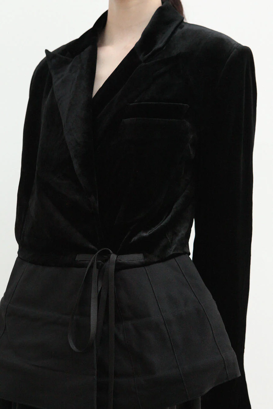Aganovich patchwork skirt jacket JK01 - Image 3