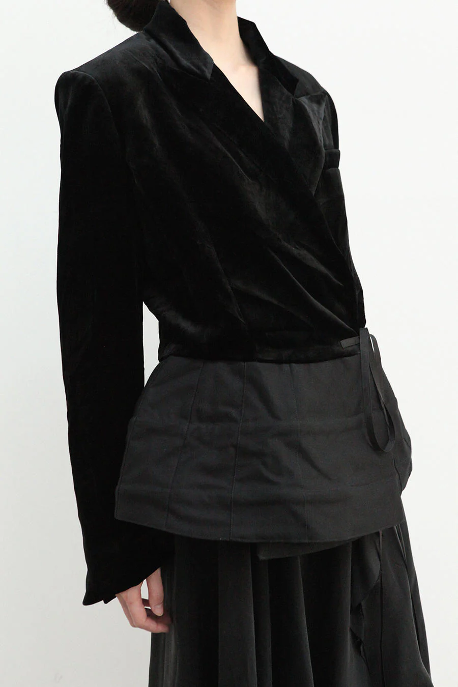 Aganovich patchwork skirt jacket JK01 - Image 4