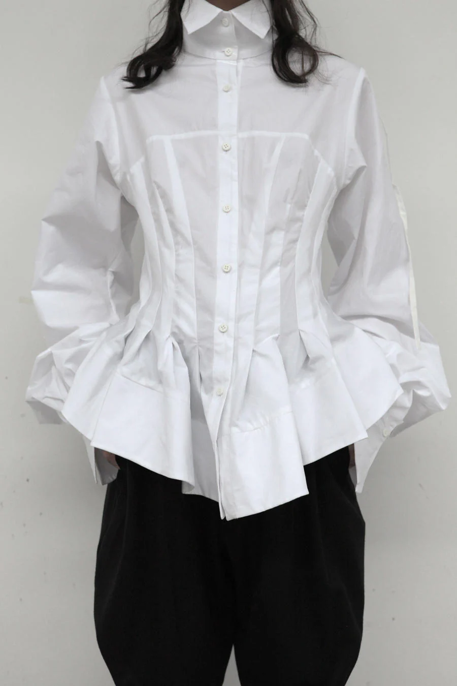 Aganovich waist pleated shirt SH03 GATSBY - Image 2