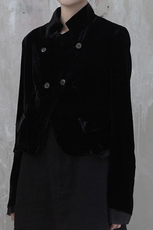 Aleksandr Manamis 2191196 velvet bow jacket - Image 4