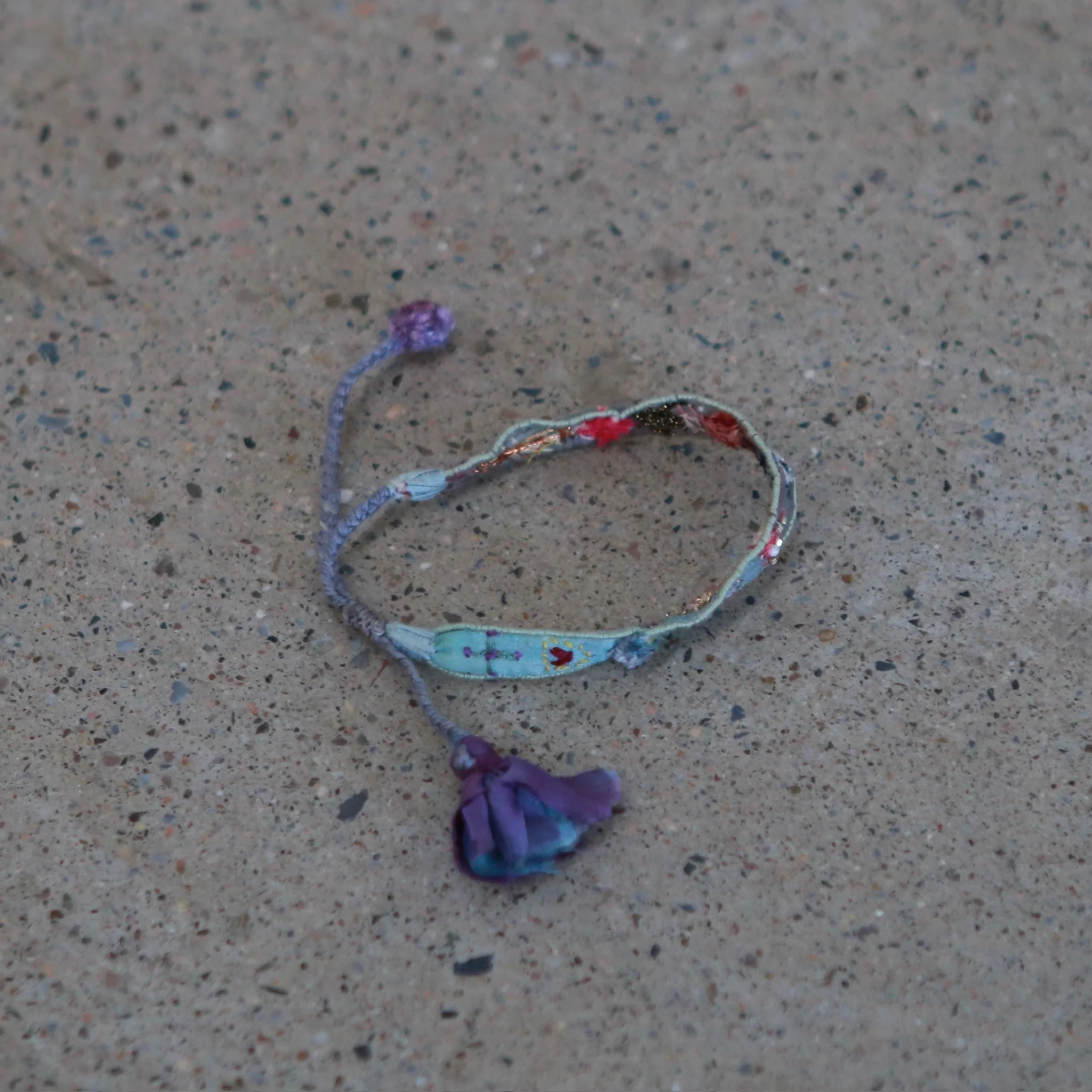 Antomoon Silk Embroidery Bracelet ATM-Antomoon-16-2-3-pastel palette (Antomoon-1-1) - Image 2
