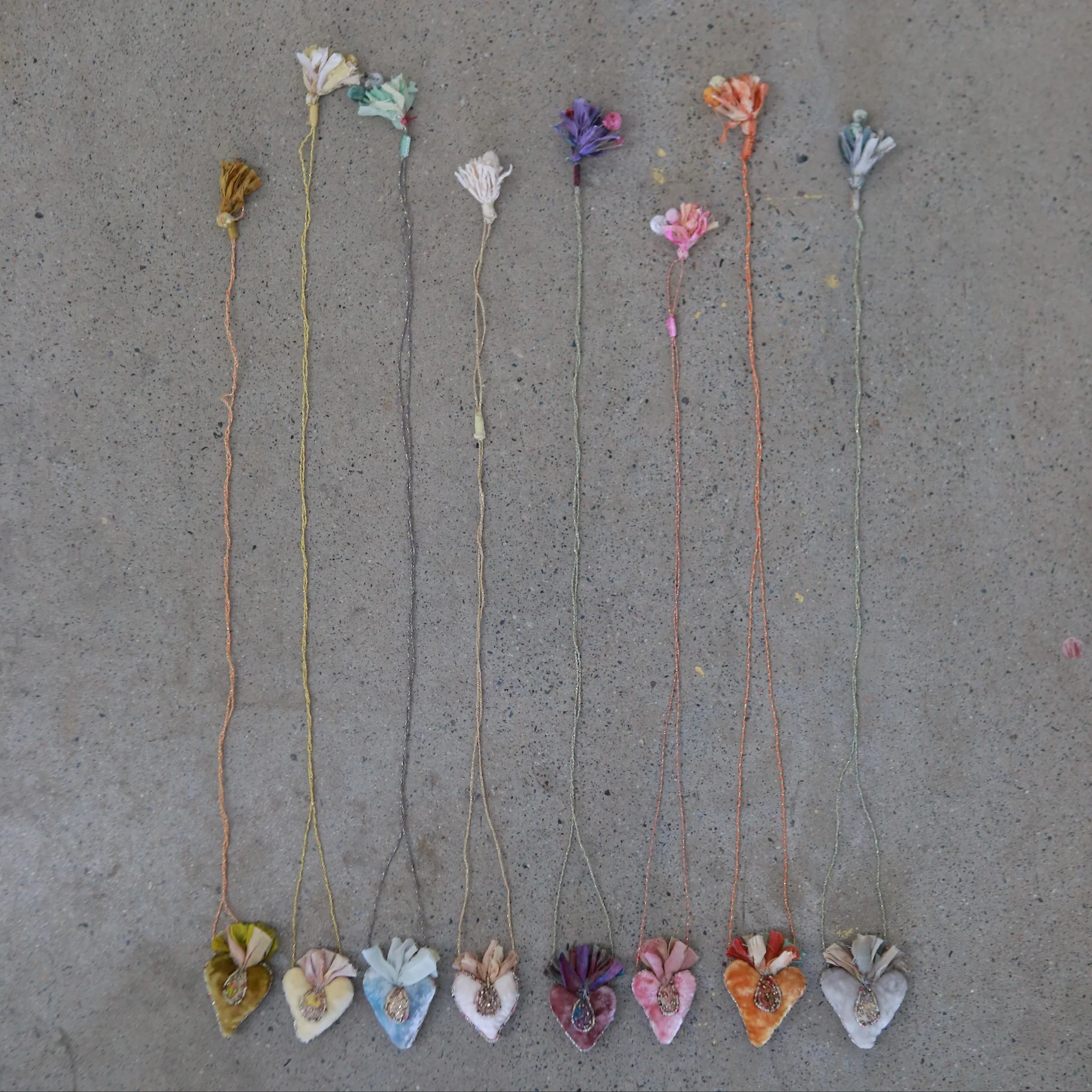 Antomoon Women's Necklace with Velvet Heart Chain ATM-Antomoon-8-6-velvet (Antomoon-8-1) - Image 4