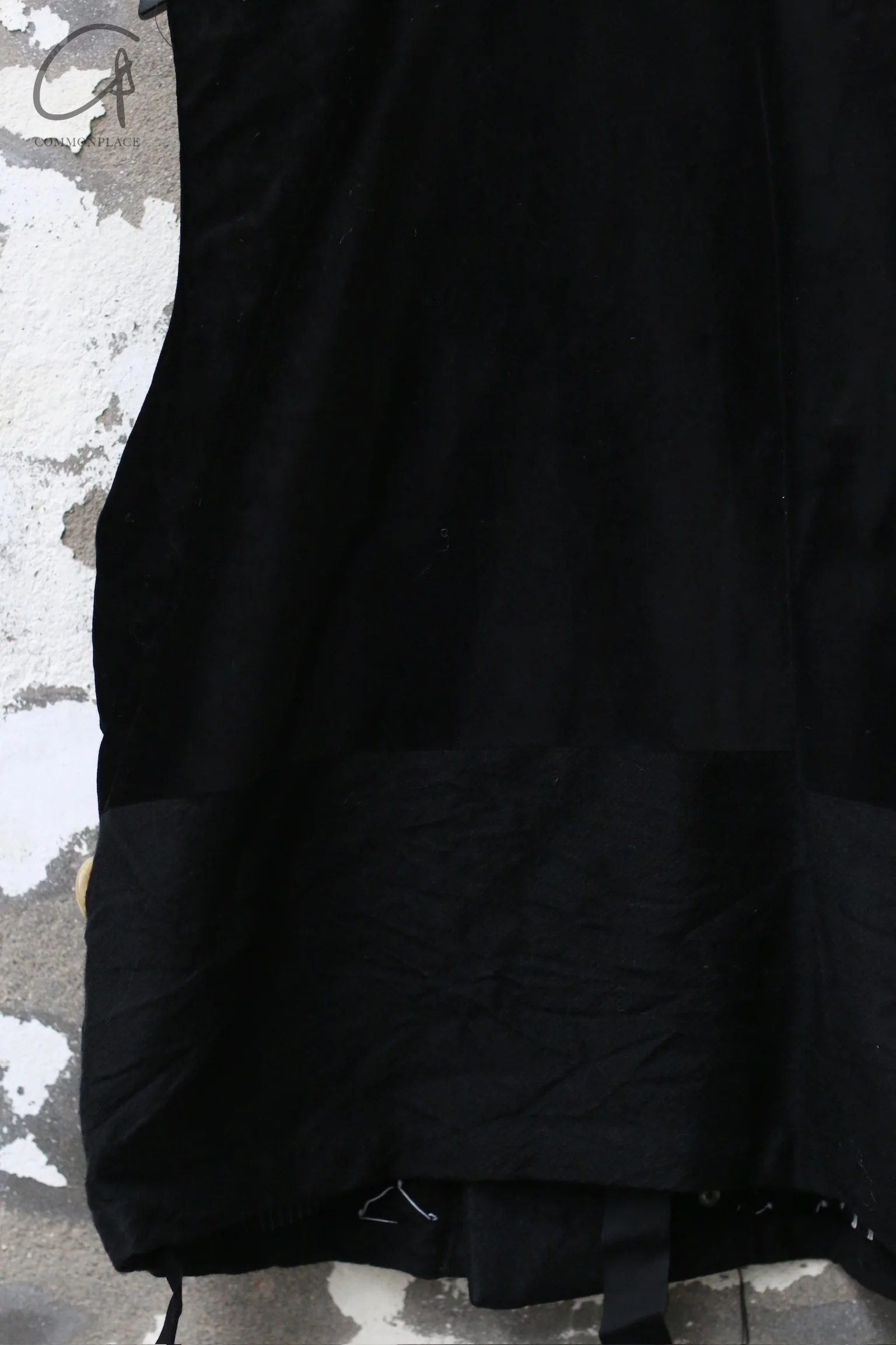 ARCHIVIO J.M.Ribot 24 Autumn/Winter Hand-embellished vest Italy AJM-GL08/VB/BUT-0 Black - Image 3