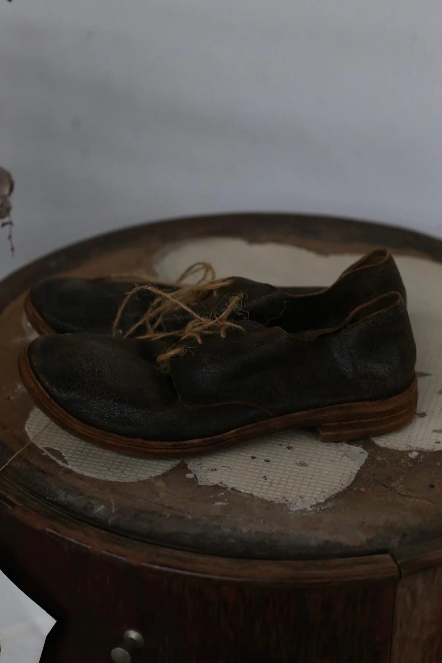 ARCHIVIO J.M.Ribot brown leather shoes SCA02/CRB
