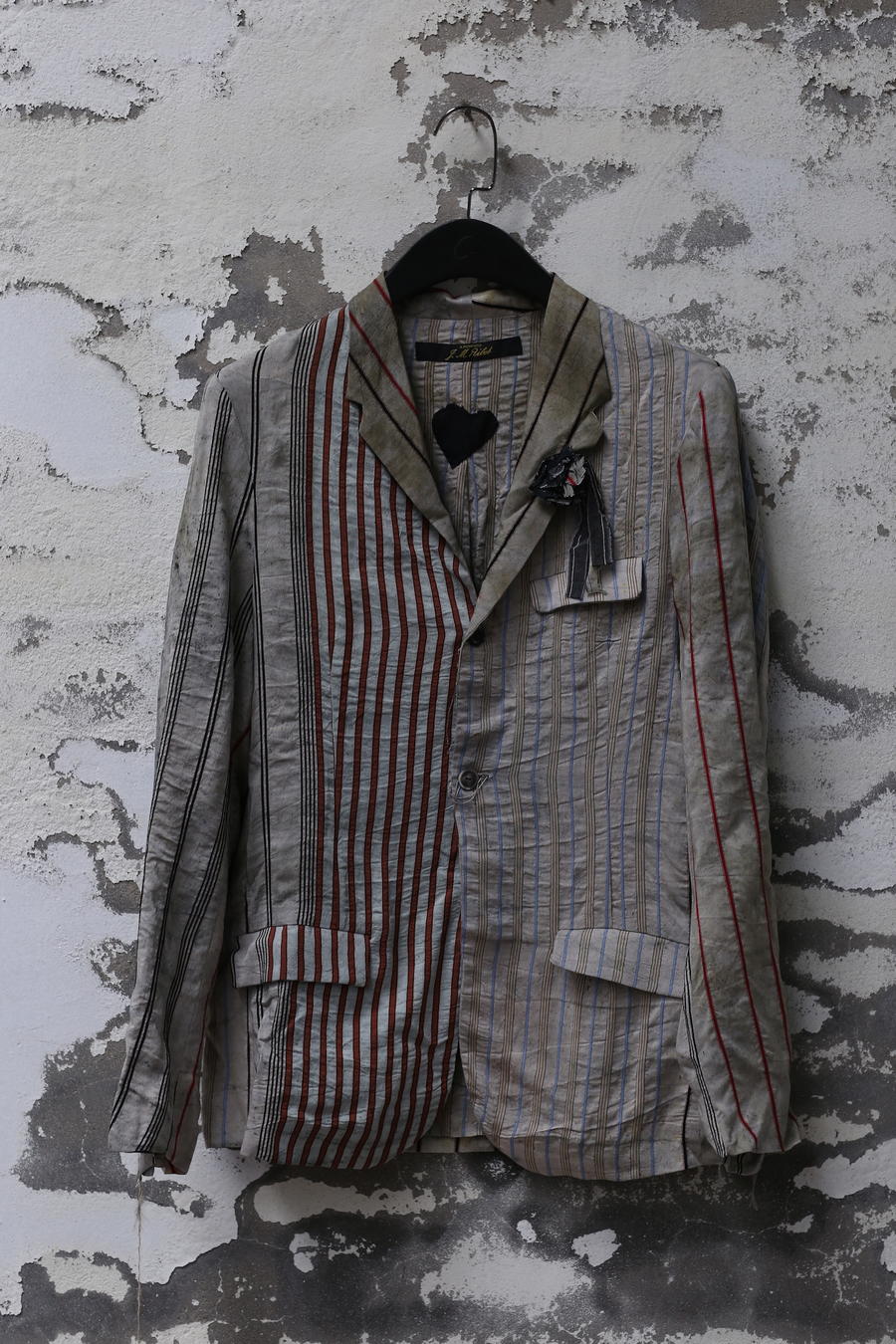ARCHIVIO J.M.Ribot color block stripe suit G01/FD - Image 8