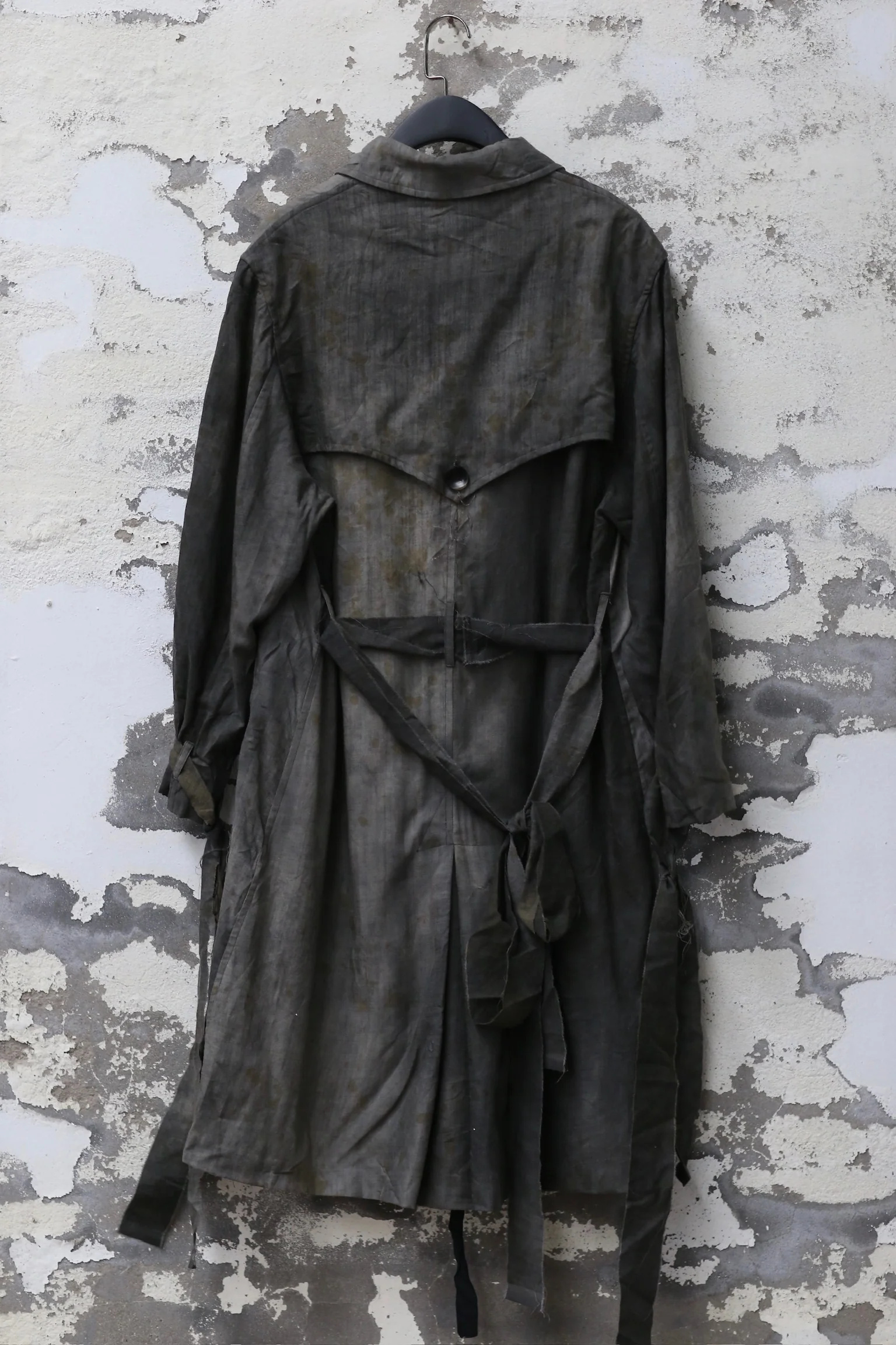 ARCHIVIO J.M.Ribot dyed gray long coat TR05/ST - Image 5