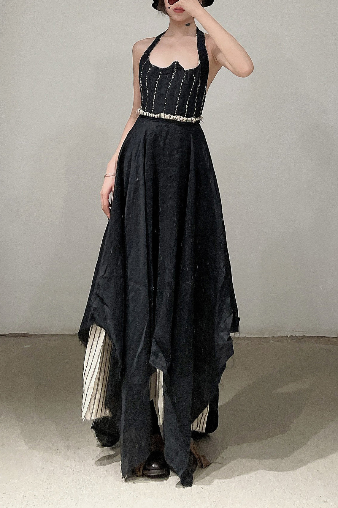 ARCHIVIO J.M.Ribot Halter Dress AWD04/ML
