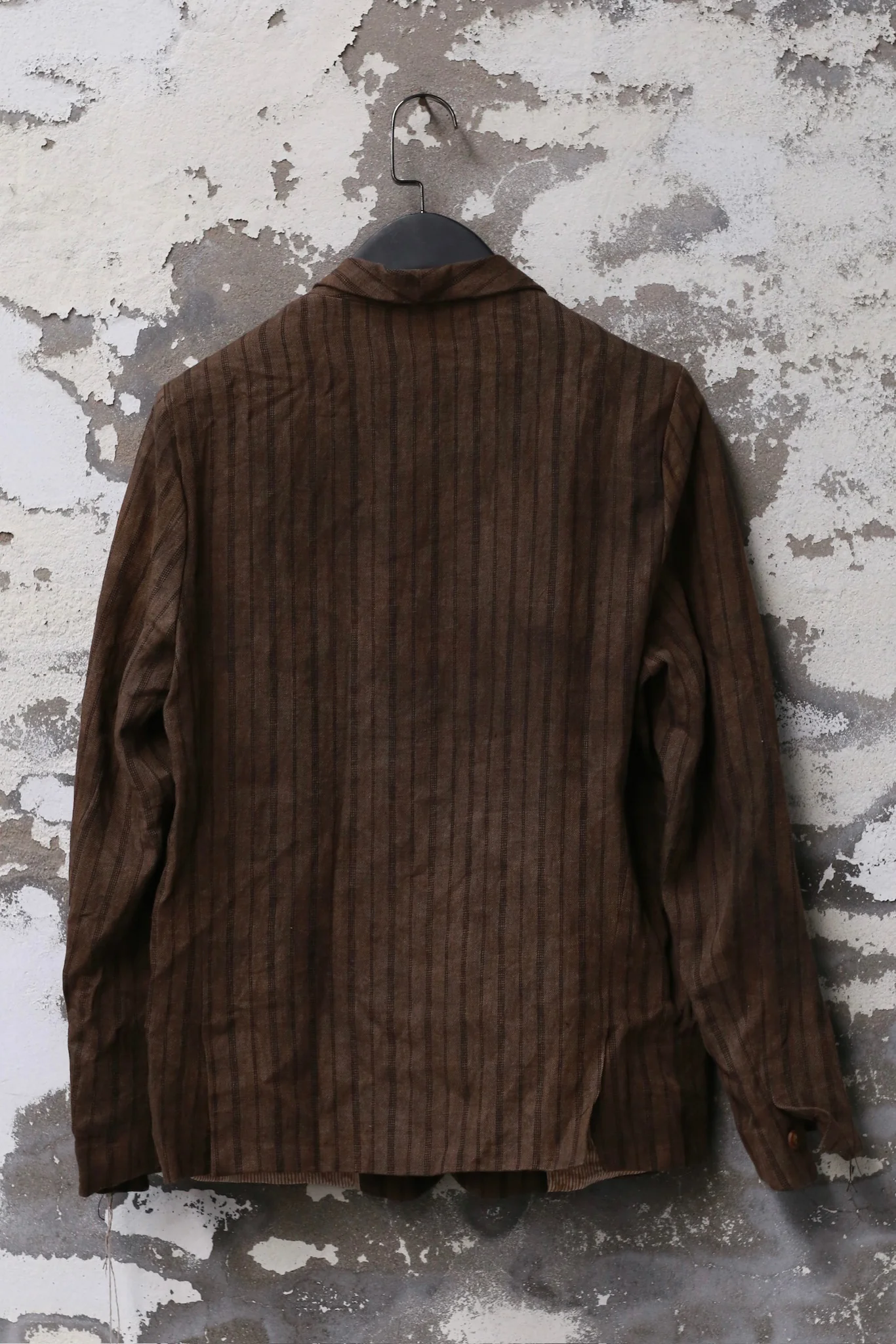 ARCHIVIO J.M.Ribot hand-dyed linen suit/pants AJM-G01/HR-BROWN jacket - Image 2