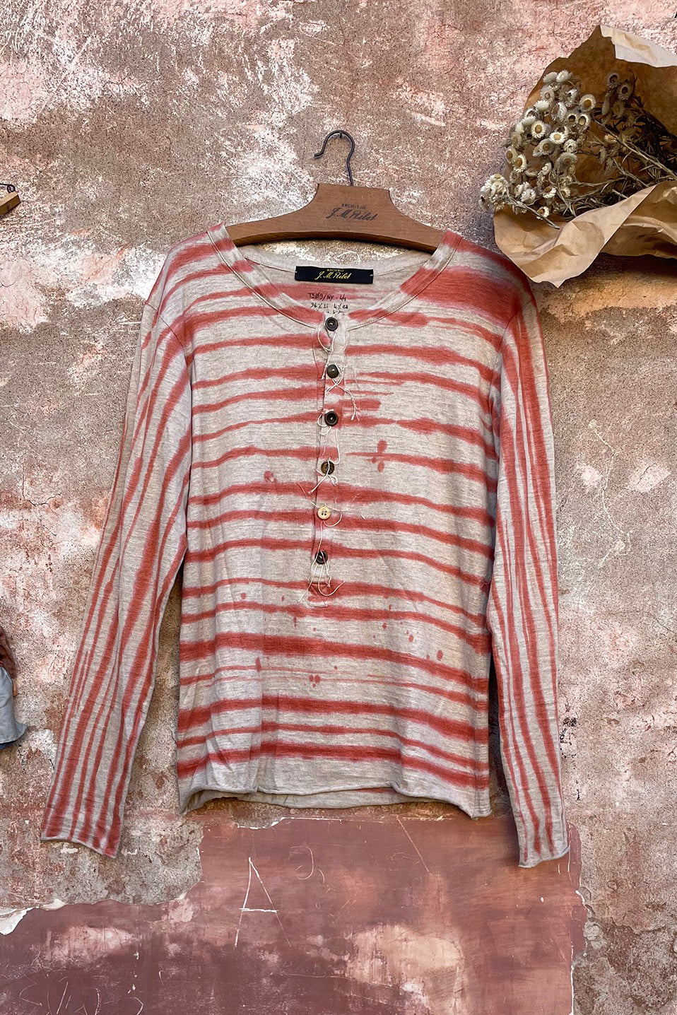 Archivio J.M.Ribot Hand -painted T -shirt TS09/NY - Image 5