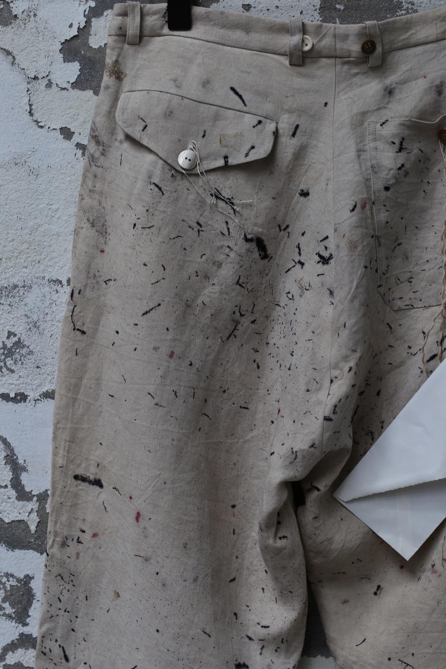 ARCHIVIO J.M.Ribot Natural Dyed Pants PA46/ND - Image 3