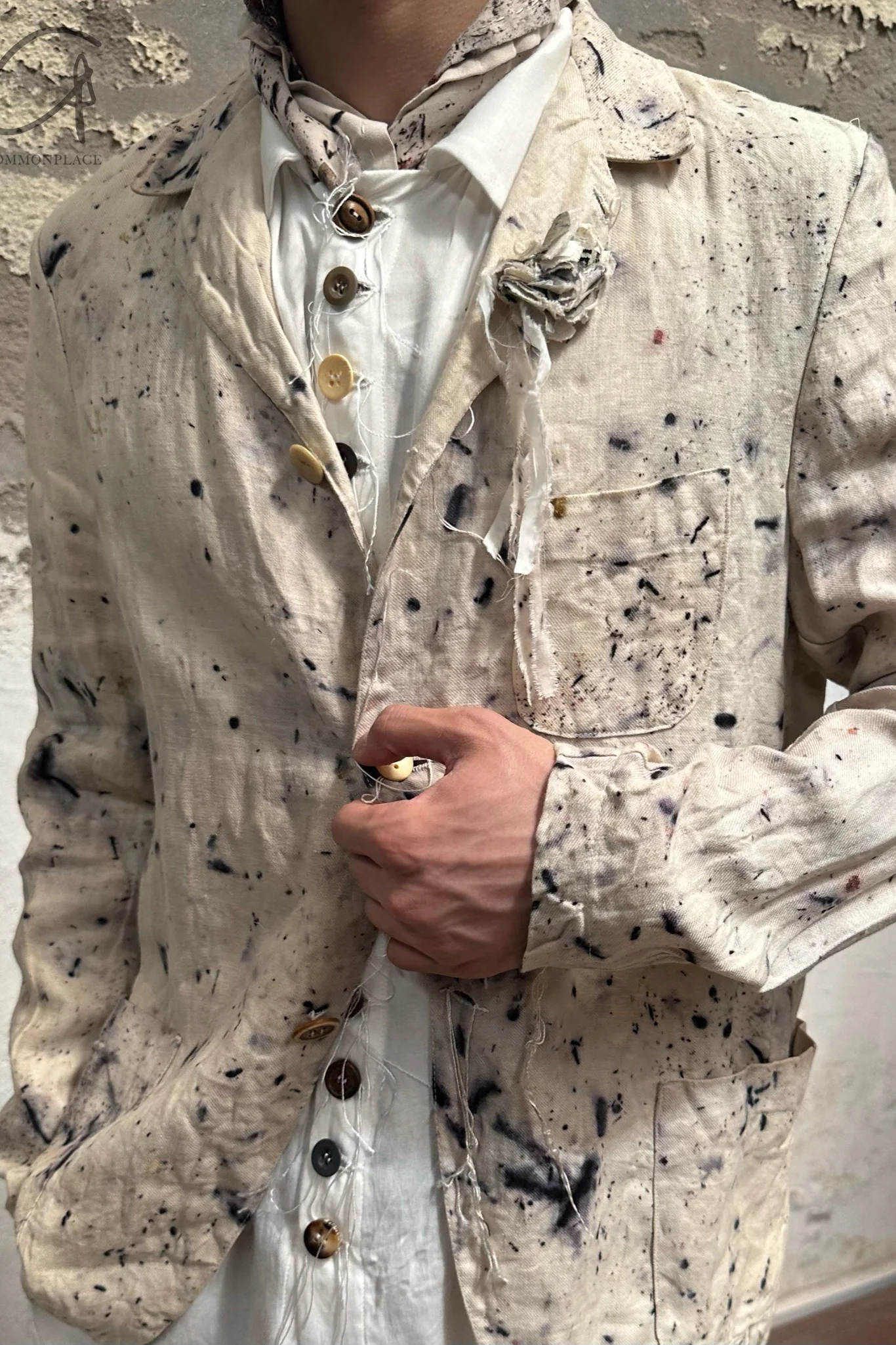 ARCHIVIO J.M.Ribot Natural Dyed Track Jacket G03/ND - Image 6