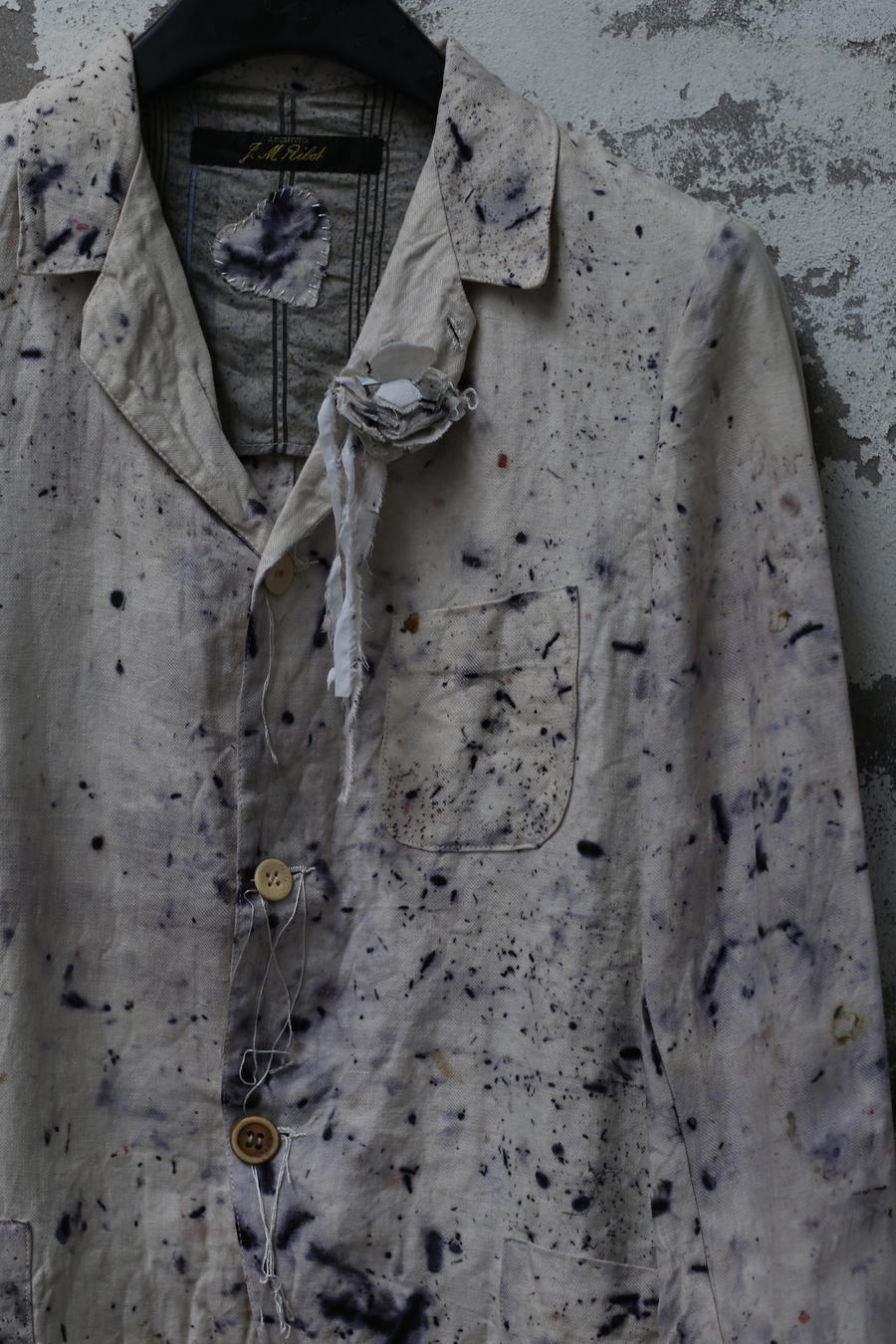 ARCHIVIO J.M.Ribot Natural Dyed Track Jacket G03/ND - Image 9