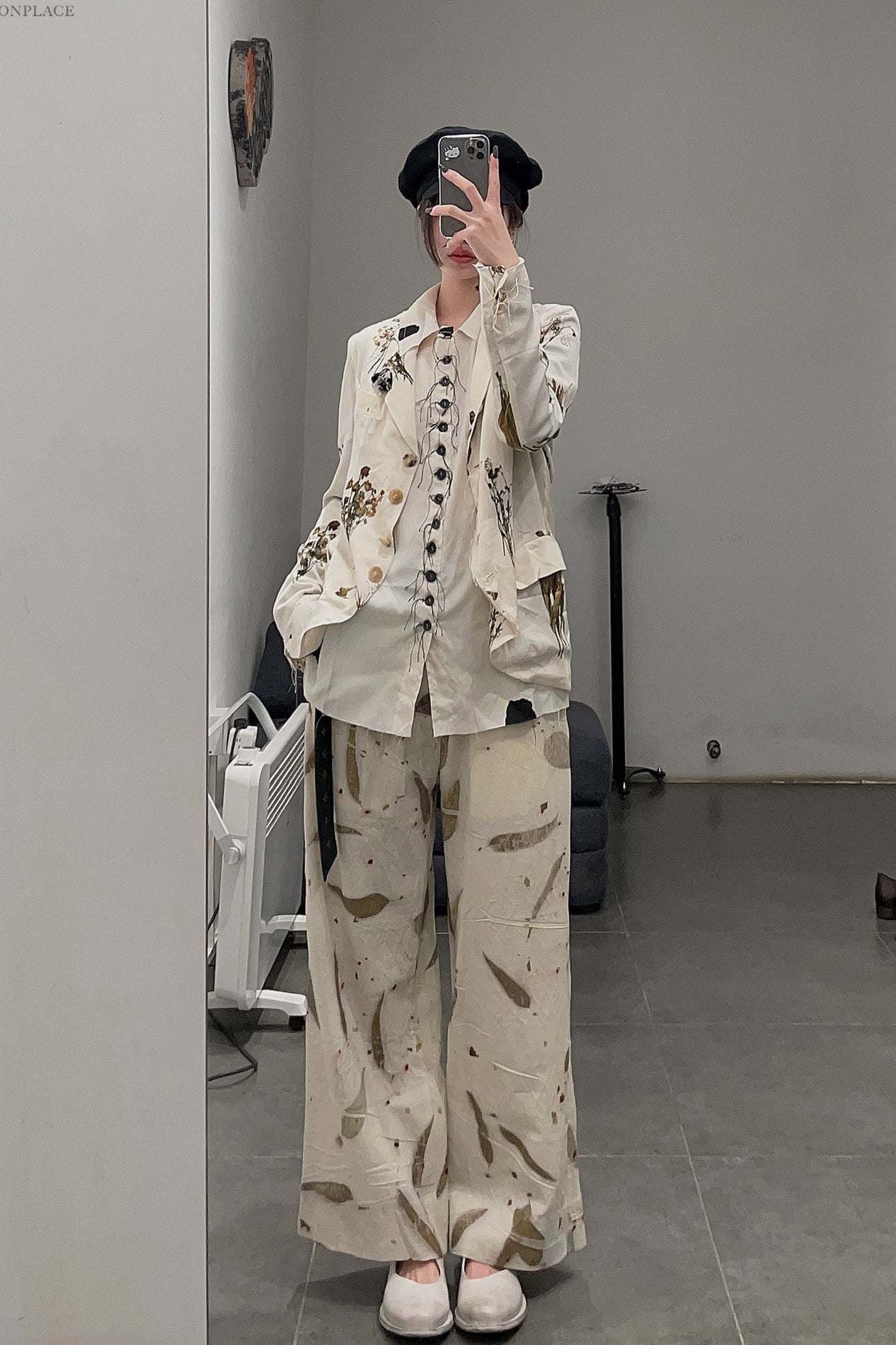 Archivio J.M.Ribot Natural dyed trousers PA30/W/EP - Image 45