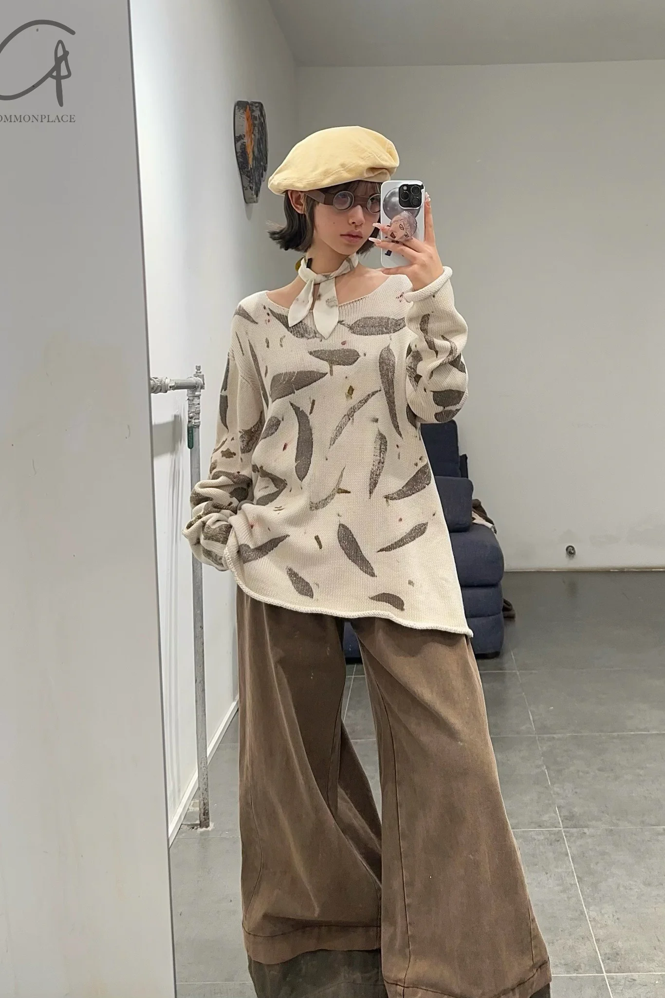 Archivio J.M.Ribot Natural stain sweater KN42/EP - Image 22