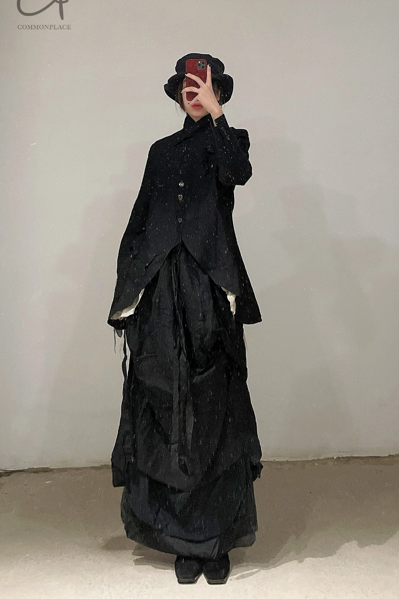 ARCHIVIO J.M.Ribot pleated skirt AWSK04/LN - Image 14