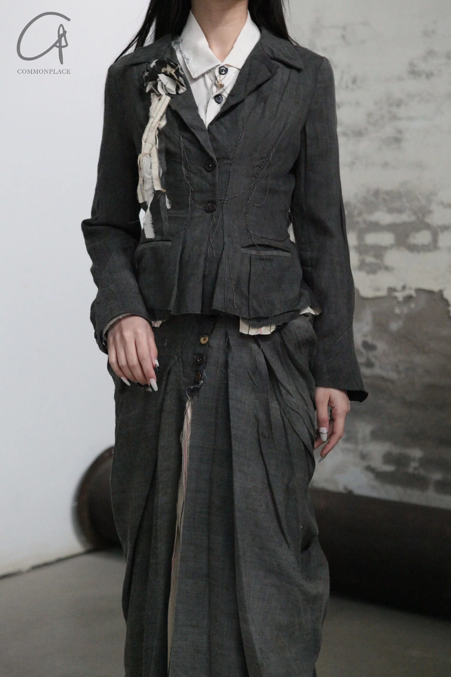 ARCHIVIO J.M.Ribot pleated skirt AWSK11/ST - Image 14