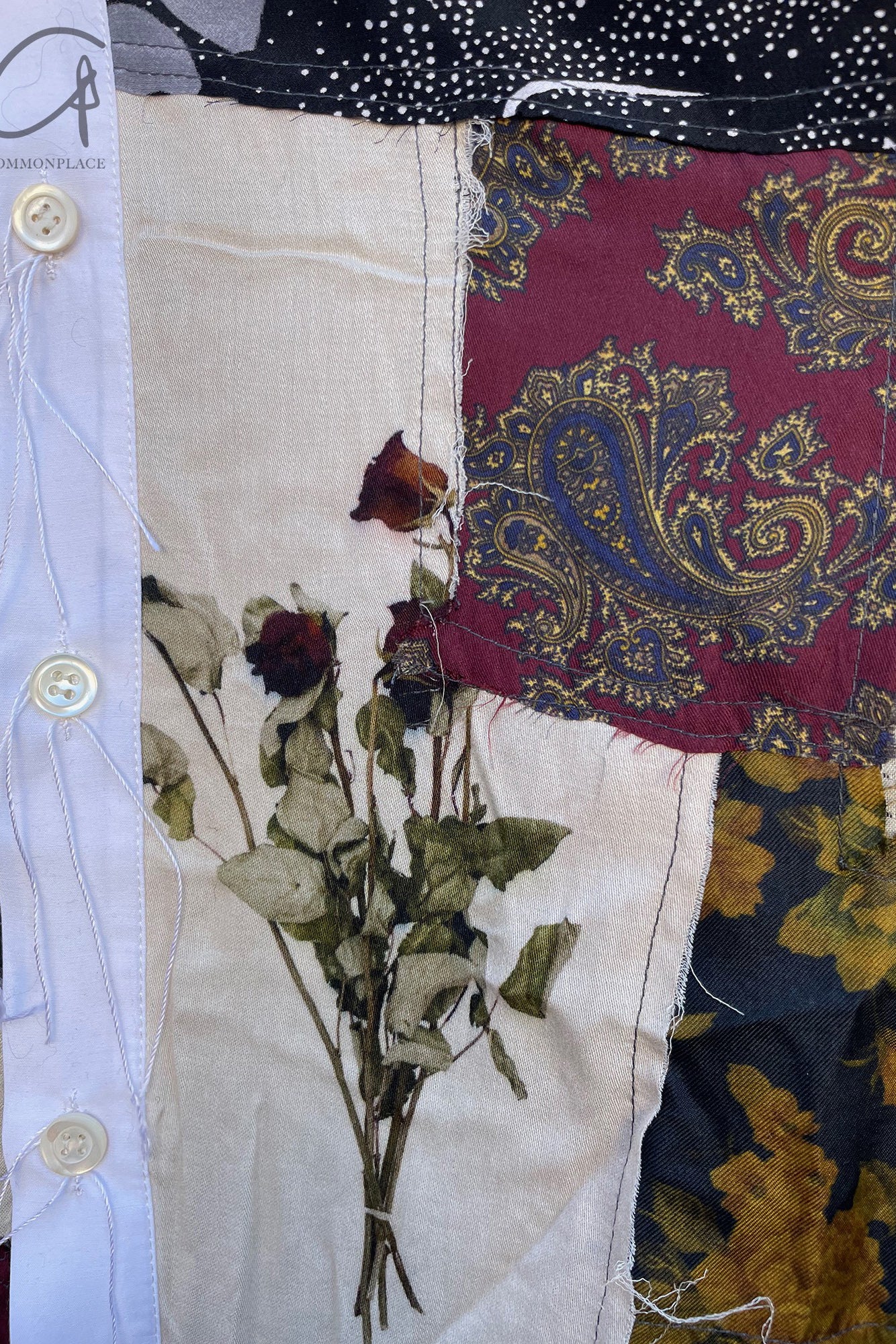 Archivio J.M.Ribot Retro Silk Mixed Shirt SH42/MIX - Image 6